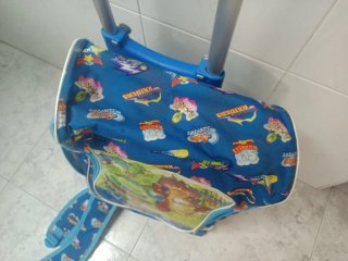 Mochila con ruedas Super Zings grande