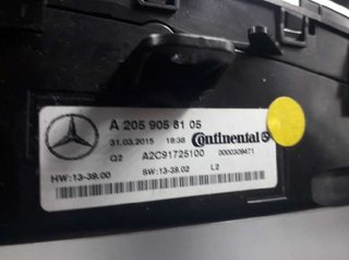 Mercedes-benz 211234 mando a2059058105 clase c 220