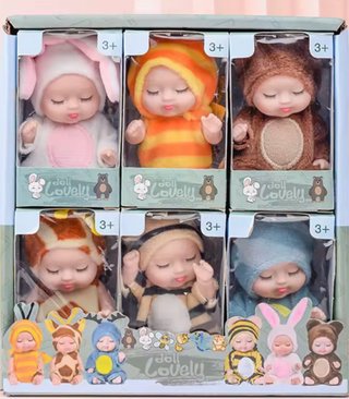 Mini muñecas adorables para coleccionar