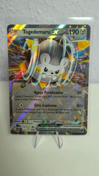 Togedemaru EX Carta Pokémon 149/217