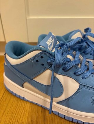 Zapatillas Nike Dunk Low Azul y Blanco