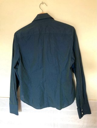 Camisa azul Talla L con reflejos