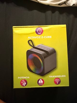 Altavoz Ziu Z-Cube Bluetooth Multicolor