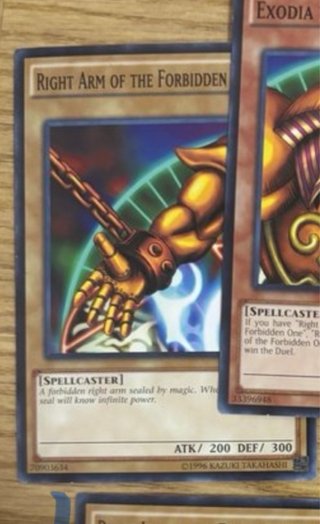 Exodia El Prohibido Yugioh! Set Completo