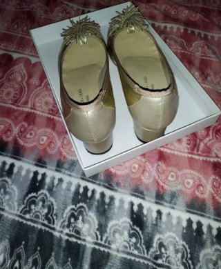 Zapatos Paco Navarro dorados
