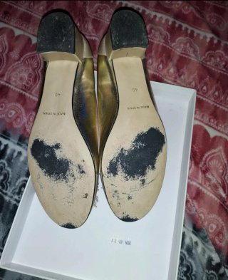 Zapatos Paco Navarro dorados