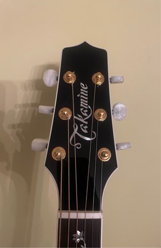 Guitarra Takamine EF450C-TT TBB Negra NUEVA