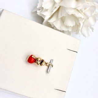 Colgante de oro 18kt con gema