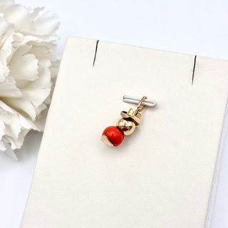 Colgante de oro 18kt con gema
