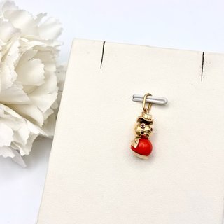 Colgante de oro 18kt con gema