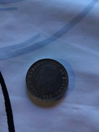Moneda 50 Pesetas Juan Carlos I Rey 1980