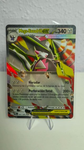 Carta Pokémon Mega-Excadrill EX 065/084