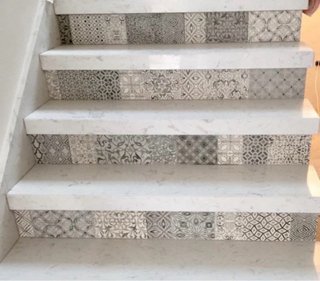 ESCALERAS DE MARMOL A MEDIDA . Fabricación .