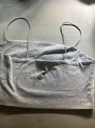 Top SHEIN tirantes gris talla S
