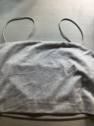 Top SHEIN tirantes gris talla S