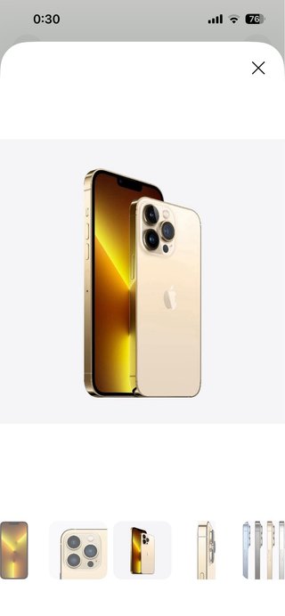 iPhone 13 Pro 256GB Dorado