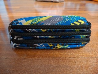 Estuche infantil tres cremalleras