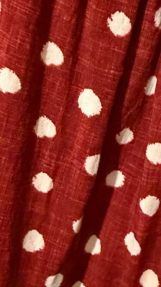 Vestido Ysabel Mora rojo lunares