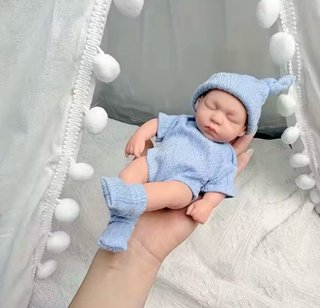 Muñeco Reborn Vinilo Bebé Durmiendo