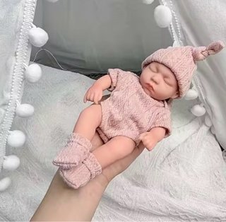 Muñeco Reborn Vinilo Bebé Durmiendo
