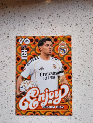 Tarjeta Panini Real Madrid Brahim Díaz 2026/27