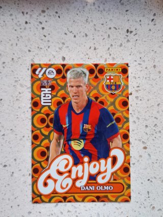 Cromos Panini Enjoy Dani Olmo FC Barcelona