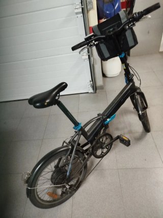 Bicicleta eléctrica plegable Btwin Tilt500