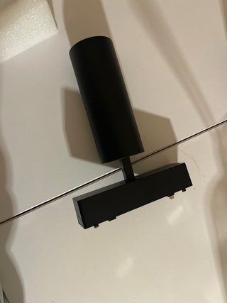 foco led cilíndrico para sistema de carril magnét