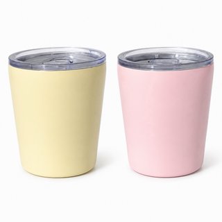 Vaso térmico 8oz con tapa para café