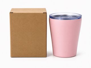 Vaso térmico 8oz con tapa para café