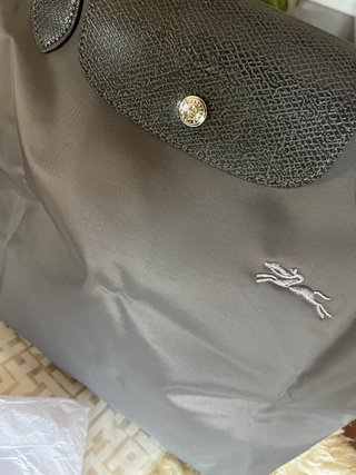Bolso Longchamp Gris y Negro
