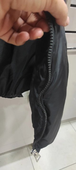 Chaleco plumífero negro