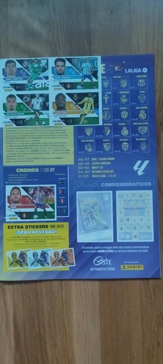Álbum Liga Este 2026-27 Panini
