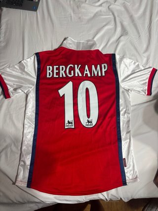 Camiseta Arsenal 98/99 Bergkamp Original Talla L