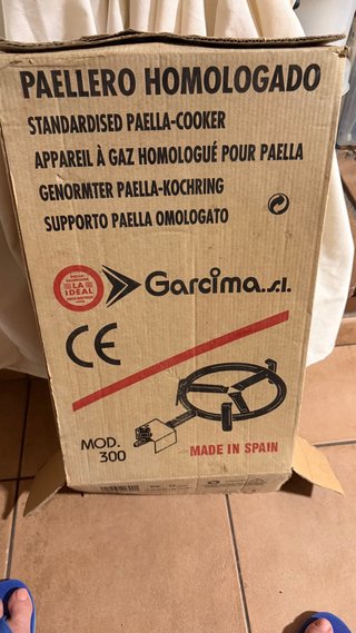 Paellero Garcima Homologado Mod. 300