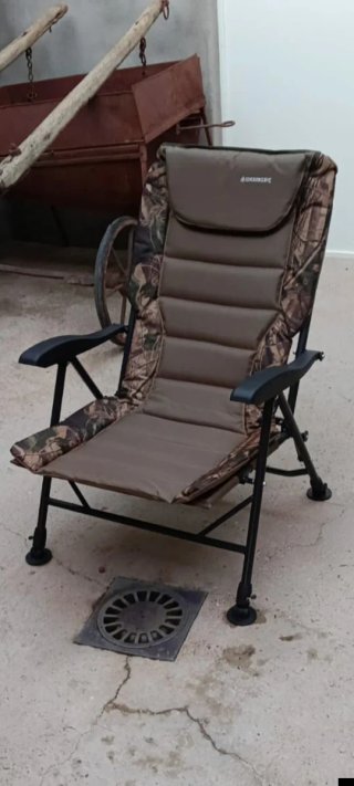 Silla de camping plegable camuflaje