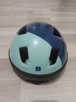 Casco Btwin Ciclismo Niño Azul