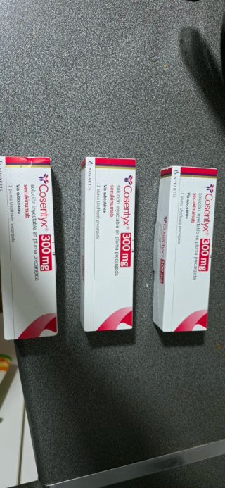 Inyecciones Cosentyx 300 mg