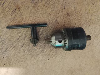 Mandril para taladro con llave