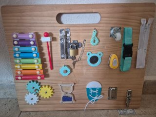 Panel Montessori Madera