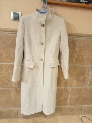 Abrigo largo Carolina Herrera Beige