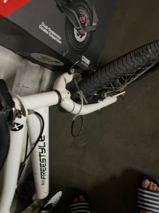 Bicicleta BMX Freestyle Blanca Precio negociahble