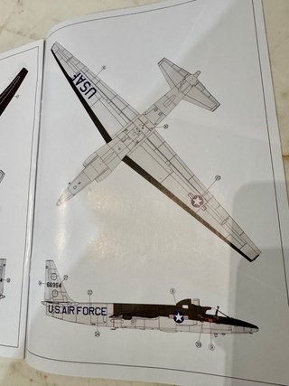 Maqueta U-2D IR Sensor Carried Ver + Piloto
