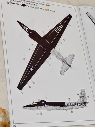 Maqueta U-2D IR Sensor Carried Ver + Piloto