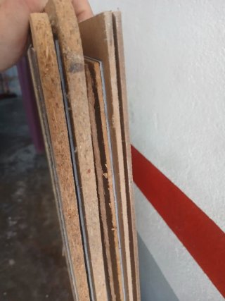 7 Puzles Pegados en Madera 125x90cm 5e ud