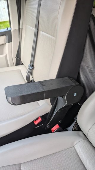 Reposabrazos VW T5 T6 Doble Banco 3D
