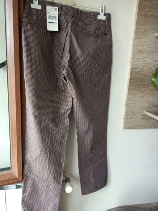 Pantalón Slim Fit Marrón Talla 38