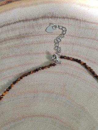 Gargantilla Ojo de Tigre Mini