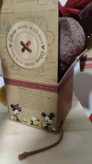 Peluche Disney Classic Made with Love Minnie Mouse