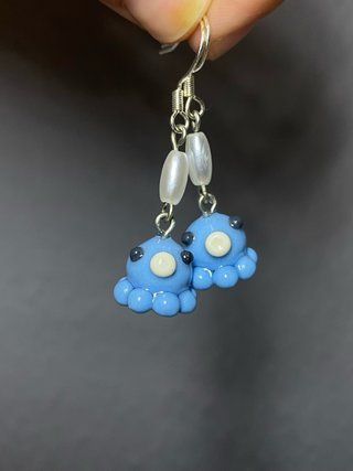 Pendientes y phonecharms pulpo